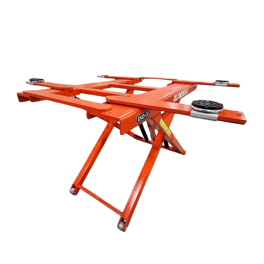 Model: Olympic MRSL-6 / Mid-Rise Scissor Lift / 6,000 LB Capacity Portable / 5-Year Warranty / SHIPS FREE!