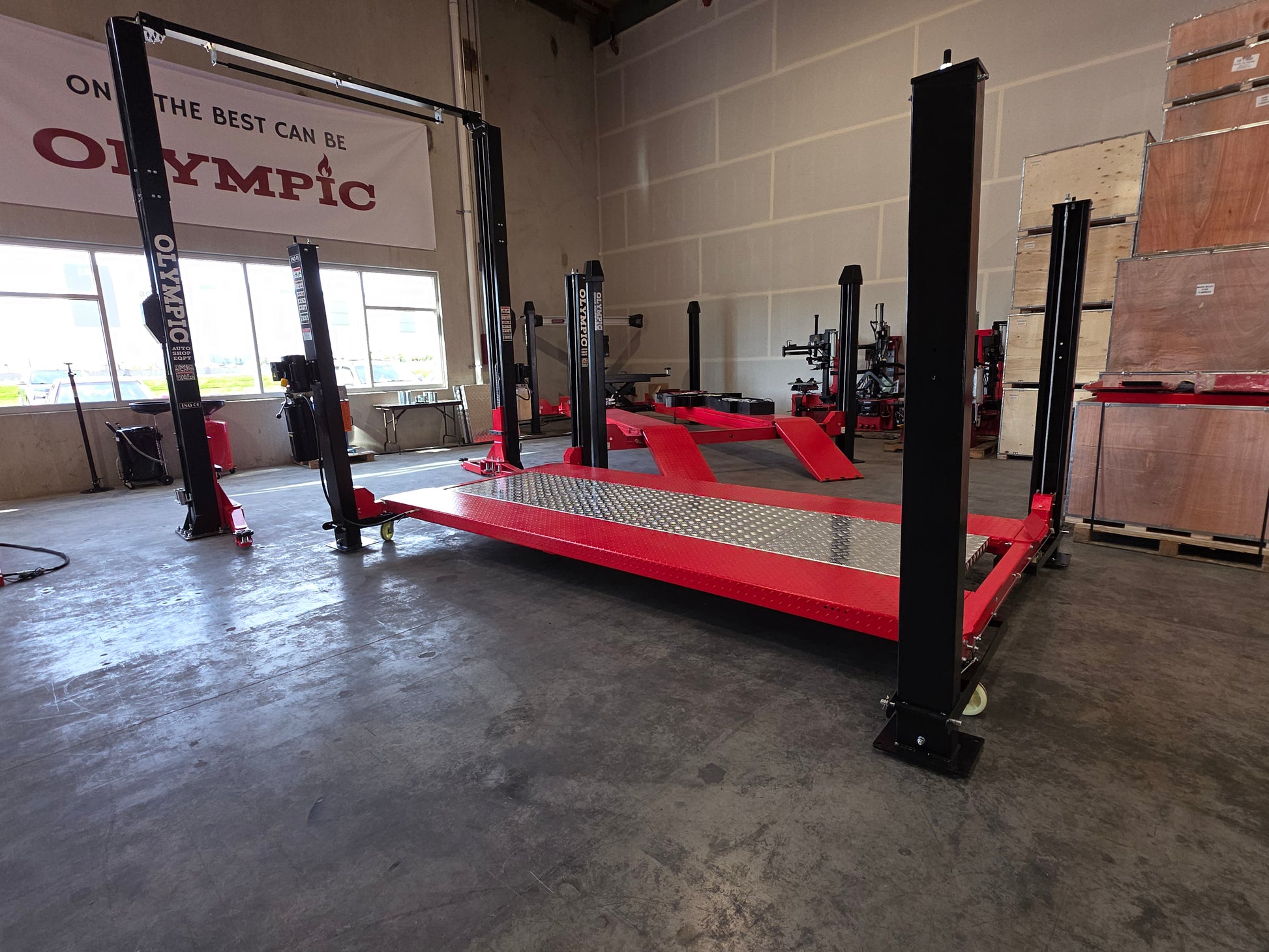 Aluminum Platform Panel Inserts For 4-Post Lifts / 1000 lb. load Capacity