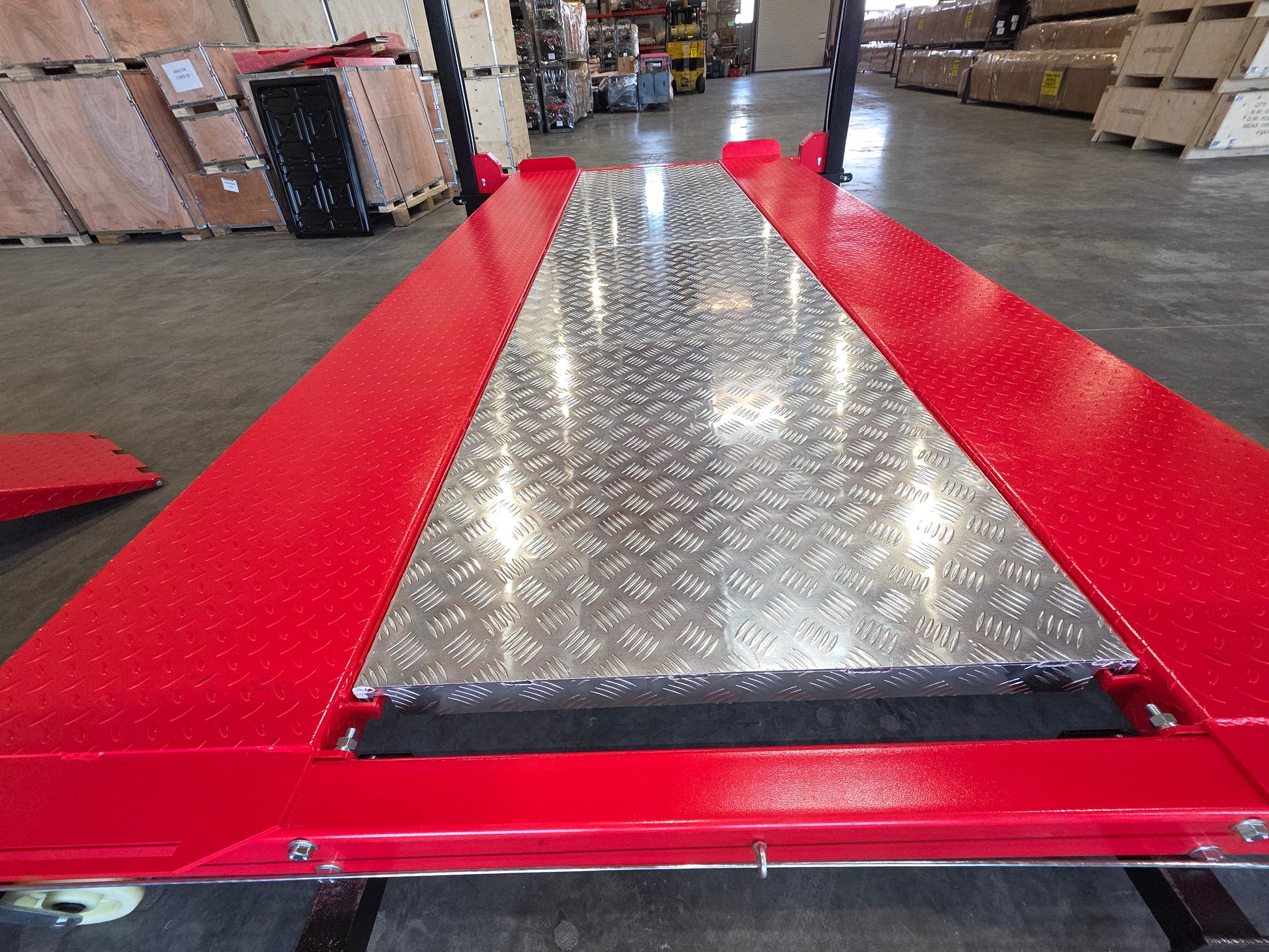 Aluminum Platform Panel Inserts For 4-Post Lifts / 1000 lb. load Capacity