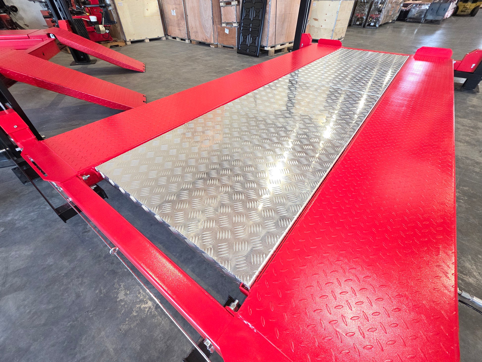 Aluminum Platform Panel Inserts For 4-Post Lifts / 1000 lb. load Capacity