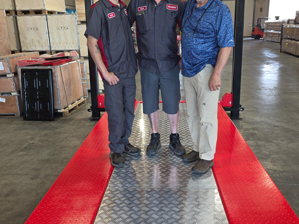 Aluminum Platform Panel Inserts For 4-Post Lifts / 1000 lb. load Capacity