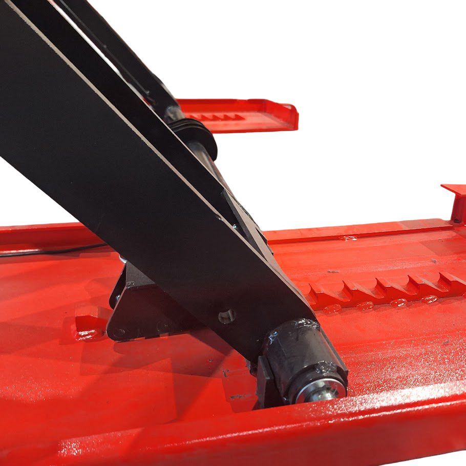 Model: Olympic MRSL-75 / 7,500 Portable Mid-Rise Scissor Lift / Dual Cylinders / Pneumatic Lock Release / 7-Year Warranty / SHIPS FREE!