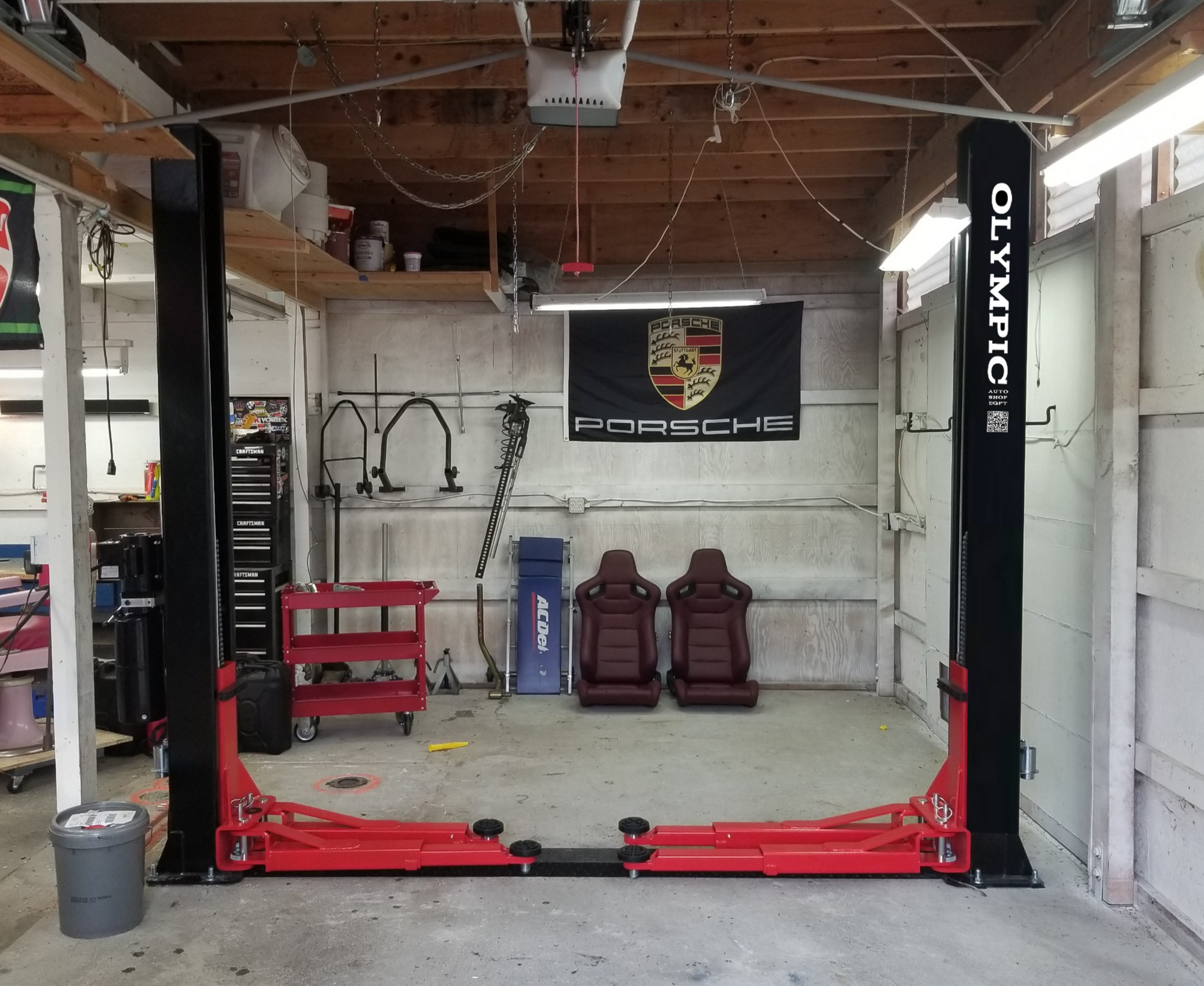 Model: 2PBP-8 / 8,000-lb Silver Series Base Plate 2-Post Lift