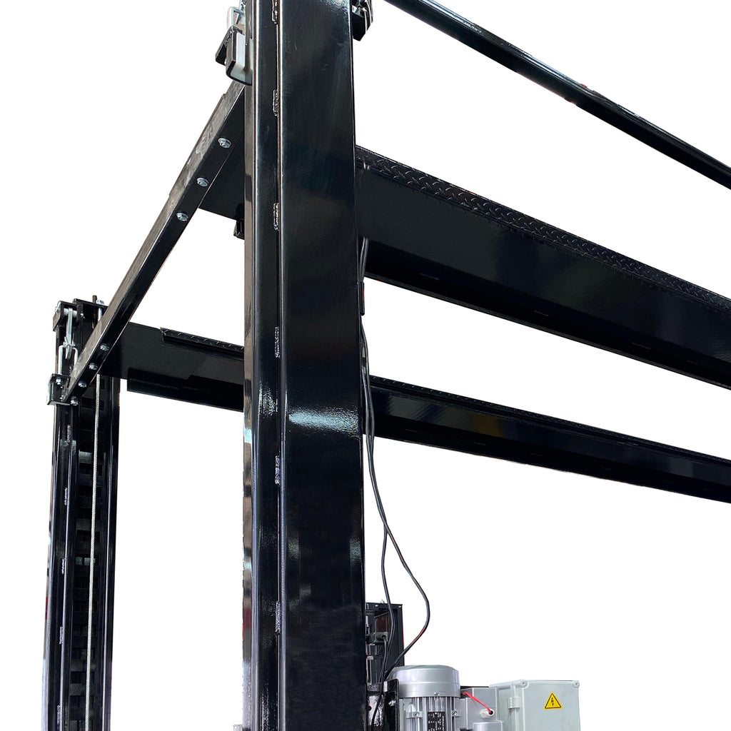 "The Four Stacker" Four-Level Car Storage Lift - Triple-Capacity 5,500 / 4,400 / 4.400 lb. Platforms | 10-Year Warranty | Free Shipping