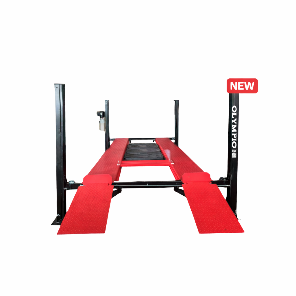 "The "Little Buddy" Compact Portable 6,000 lb. Maintenance & Storage Lift / 96.57″ W X 173″ L / 10-Year Warranty / SHIPS FREE!