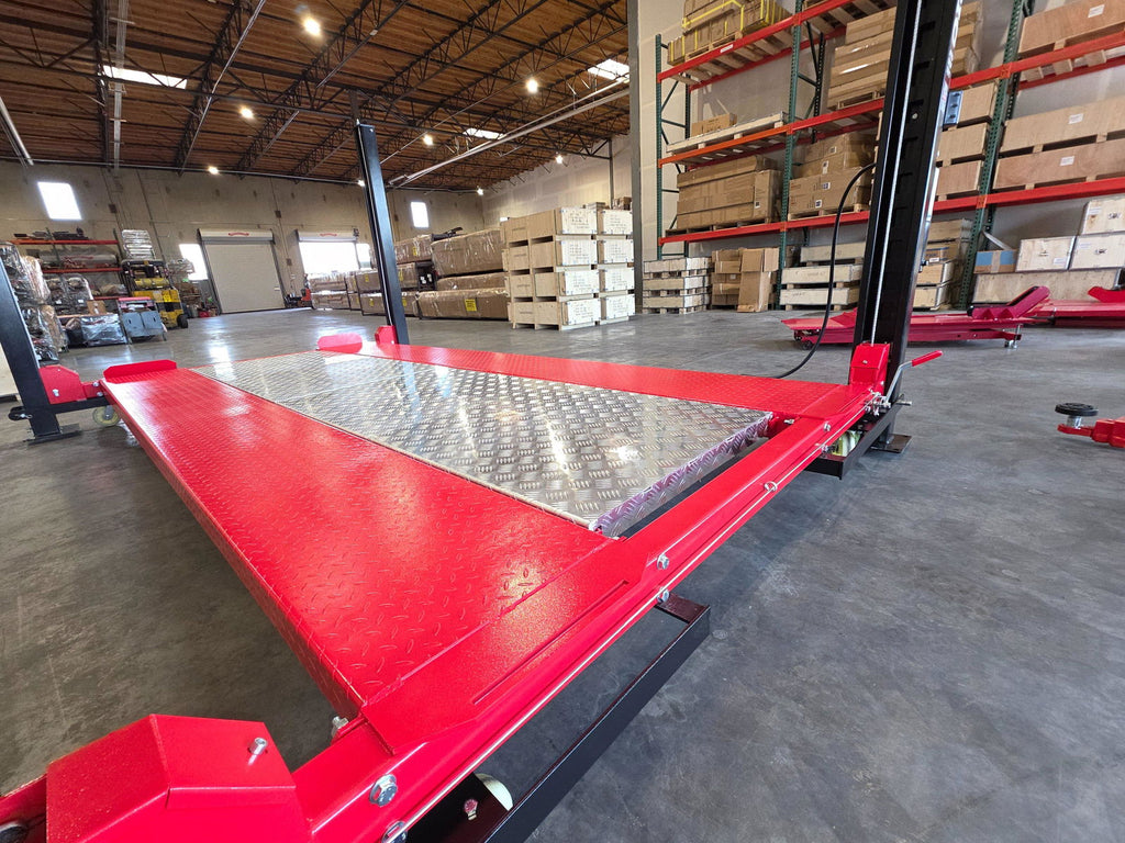 Olympic 4PML-9 9,000 lb Portable Car Storage & Maintenance Lift – 108″ W x 198″ L