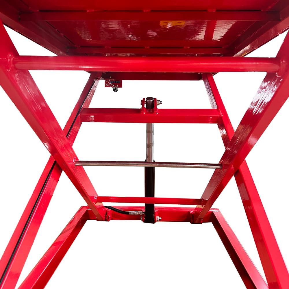 Model: HDML-15 / Gold Series Motorcycle | ATV Lift With Side Tables / Commercial Quality / 1,500 Lbs. Capacity / 10-Year Warranty