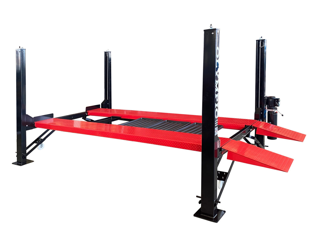 Olympic 4PML-9 9,000 lb Portable Car Storage & Maintenance Lift – 108″ W x 198″ L