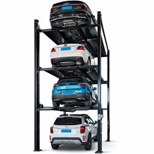 4032-4 "The Four Stacker" Four-Level Car Storage Lift - Triple-Capacity 5,500 / 4,400 / 4.400 lb. Platforms | 10-Year Warranty | Free Shipping