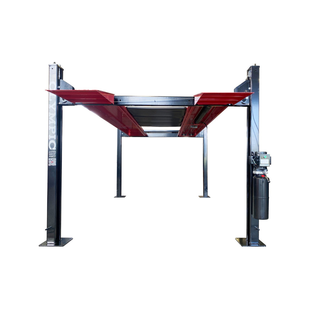 Olympic 4PML-9 9,000 lb Portable Car Storage & Maintenance Lift – 108″ W x 198″ L
