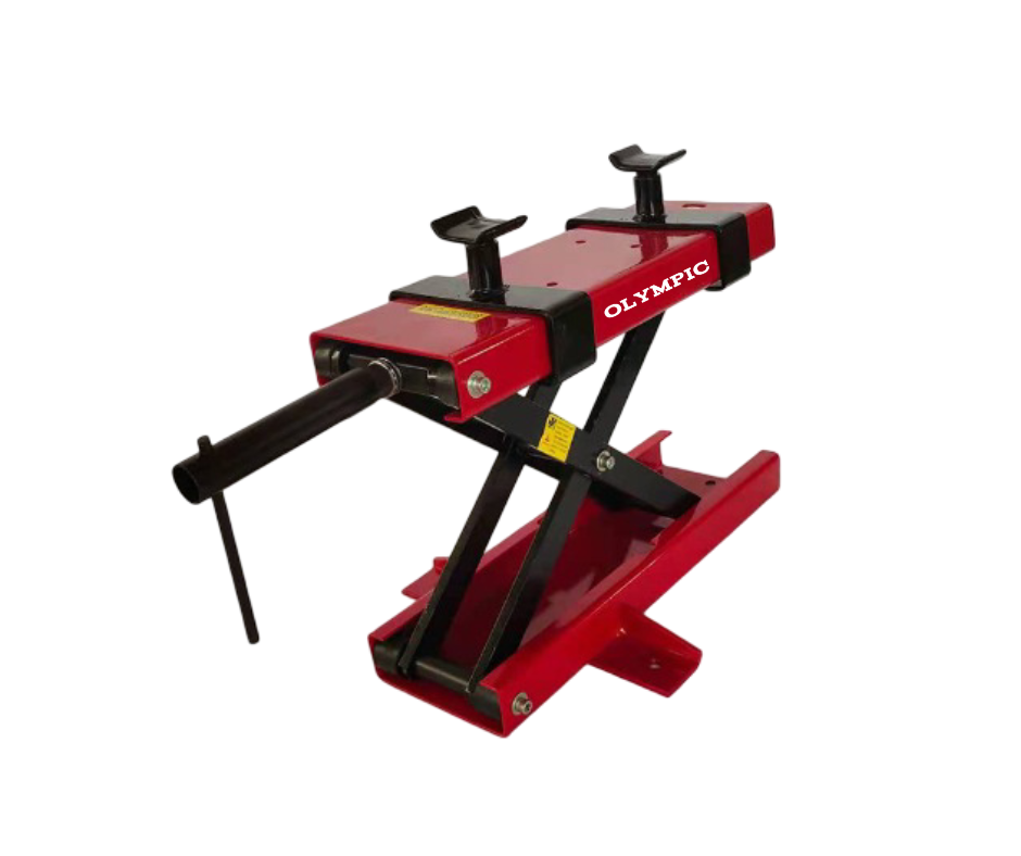 Model: HDML-15 / Gold Series Motorcycle | ATV Lift With Side Tables / Commercial Quality / 1,500 Lbs. Capacity / 10-Year Warranty