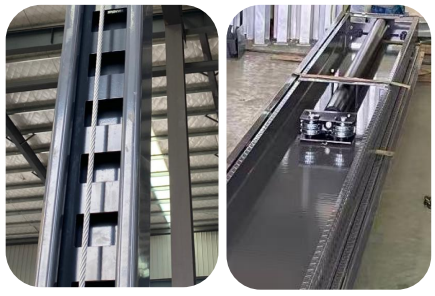 Olympic 16,000 lb three-level car storage lift for multiple vehicles