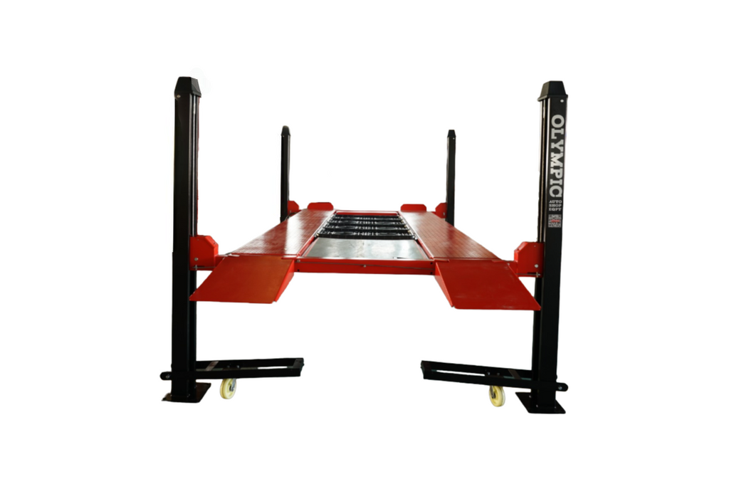 Model: Olympic 4PML-9 / 9,000 lb. Portable Maintenance & Storage Lift / 108″ W X 198″ L / 10-Year Warranty / SHIPS FREE!