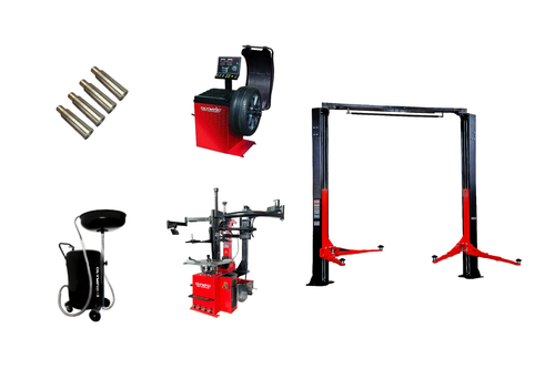2-Post Deluxe Wheel & Tire Bundle