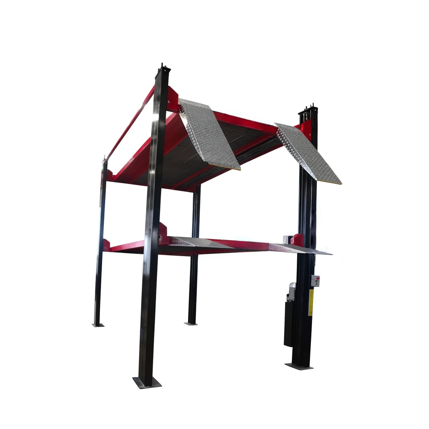 Olympic 4032S Three-Level 3-Car Storage Lift - Dual-Capacity 5,000 / 6,000 lb. Platforms | Standard Size | 10-Year Warranty | Free Shipping