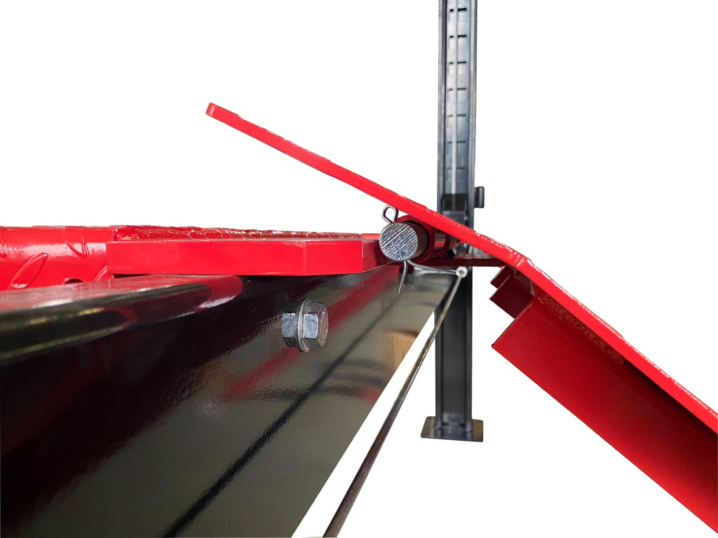 Olympic 4PHDXL-12 12,000 lb Heavy-Duty 4-Post Car & Truck Storage Lift – Extra-Wide Maintenance Lift