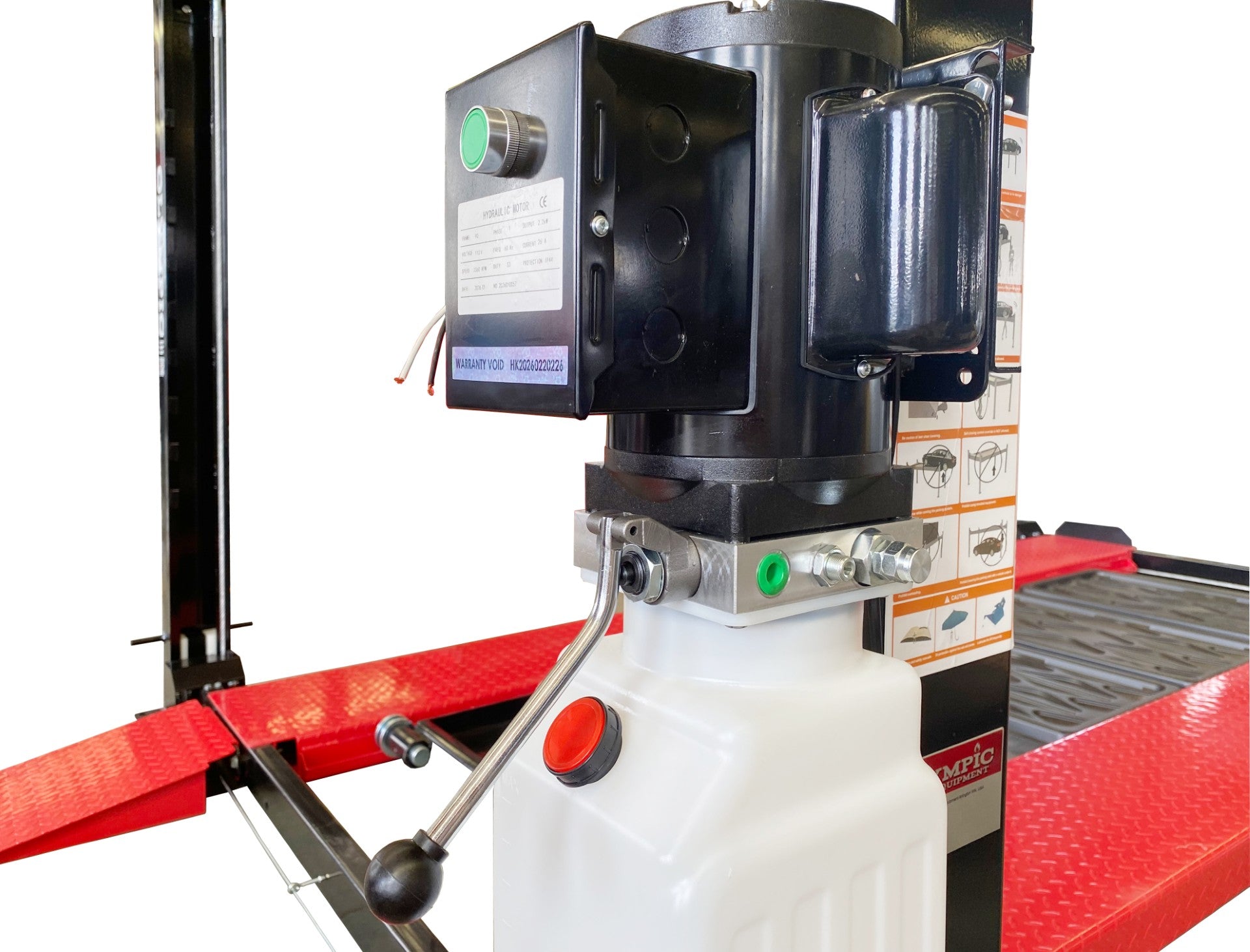 "The "Little Buddy" Compact Portable 6,000 lb. Maintenance & Storage Lift / 96.57″ W X 173″ L / 10-Year Warranty / SHIPS FREE!