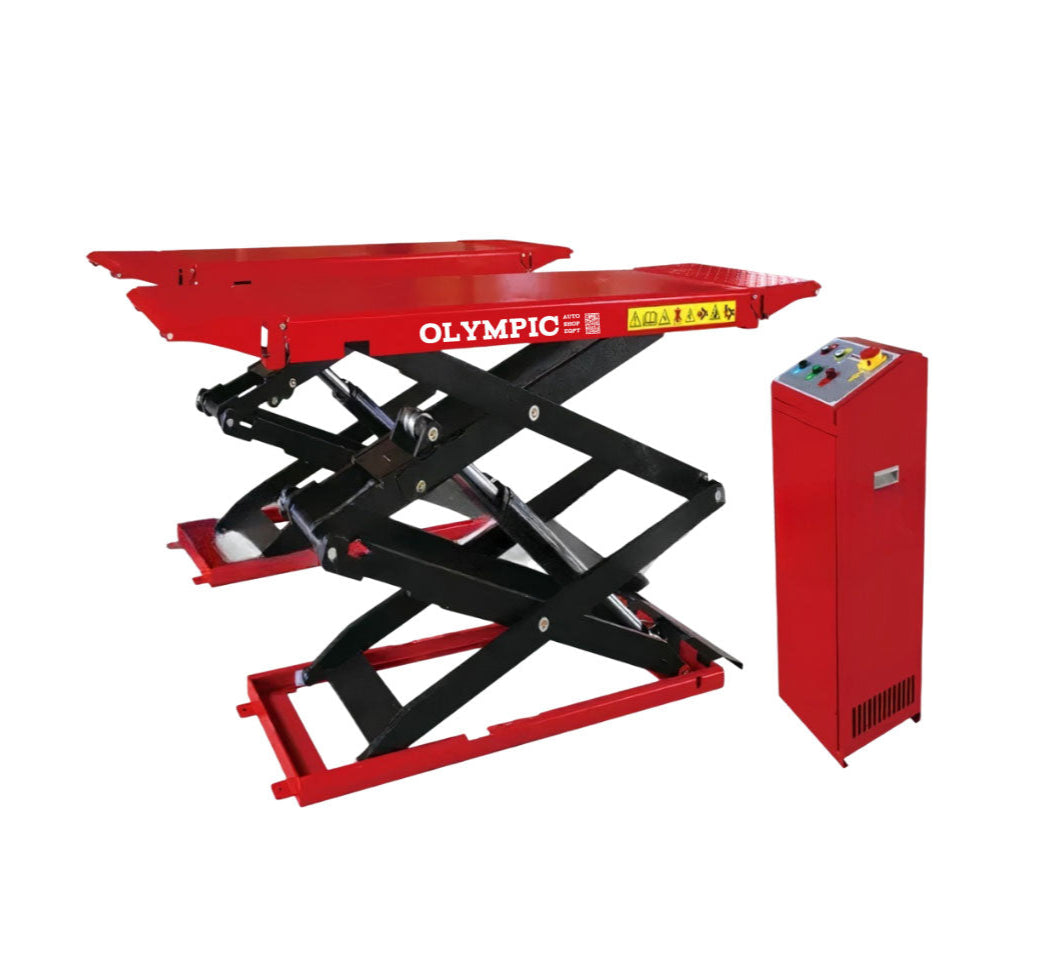Model: FRSL-78 / Gold Series Ultra-Thin Full-Rise Scissor Lift / 7,800 Lb. Capacity / 7-Year Warranty