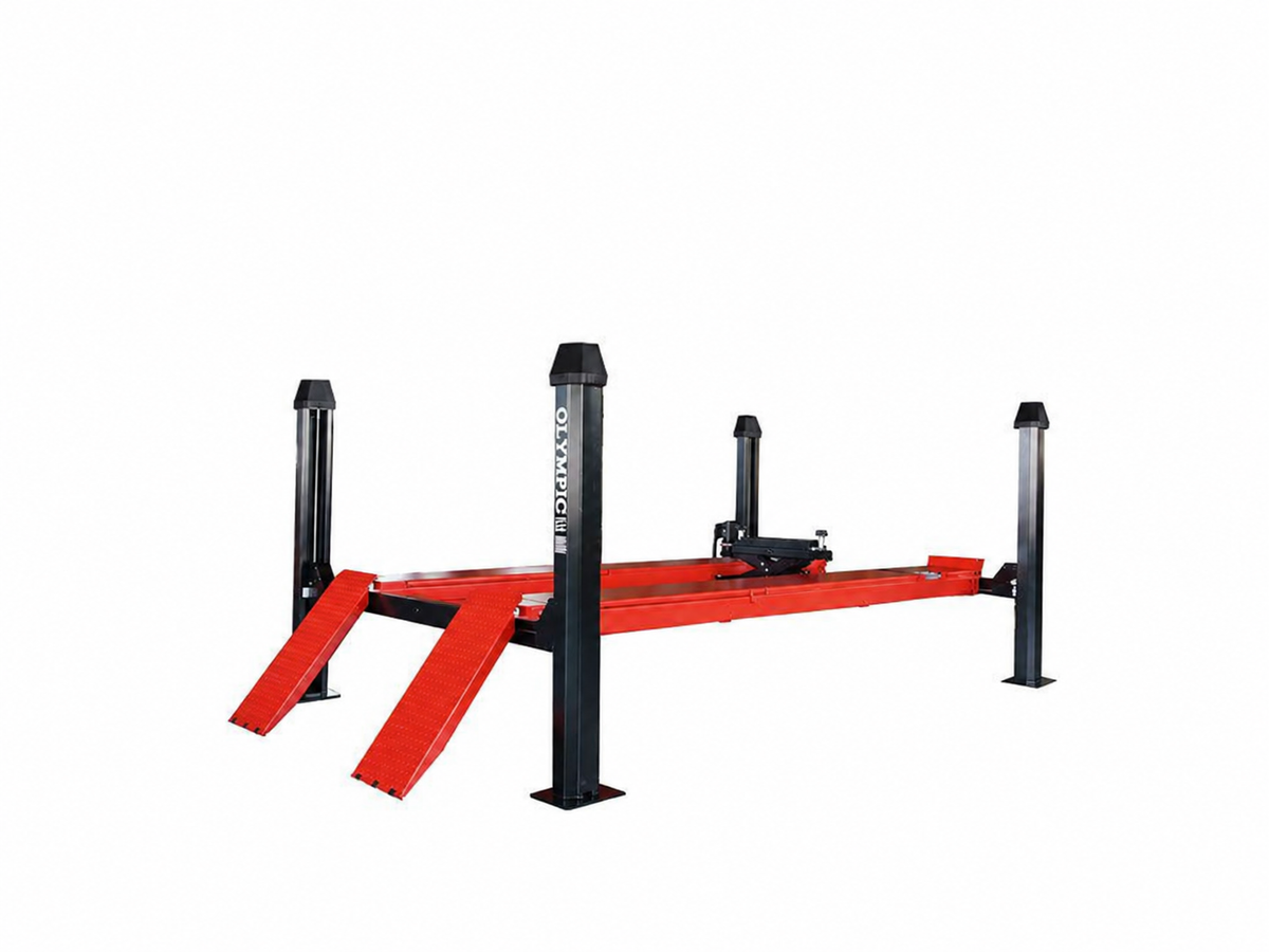 Olympic 4PHDXL-12 12,000 lb Heavy-Duty 4-Post Car & Truck Storage Lift – Extra-Wide Maintenance Lift