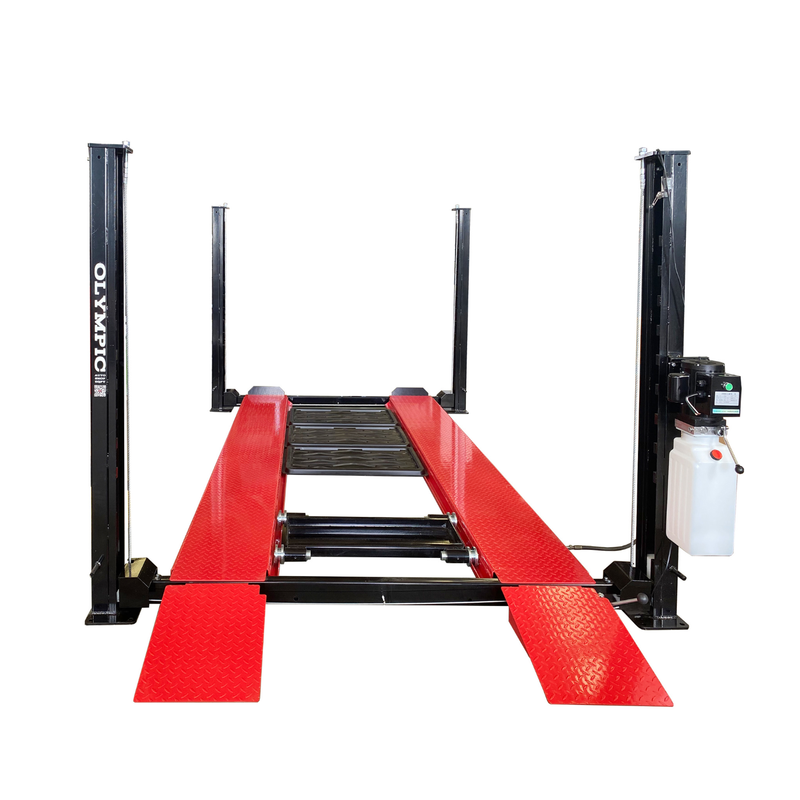 Model: 4PC-6: "The "Little Buddy" Compact Portable 6,000 lb. Maintenance & Storage Lift / 96.57″ W X 173″ L / 10-Year Warranty / SHIPS FREE!