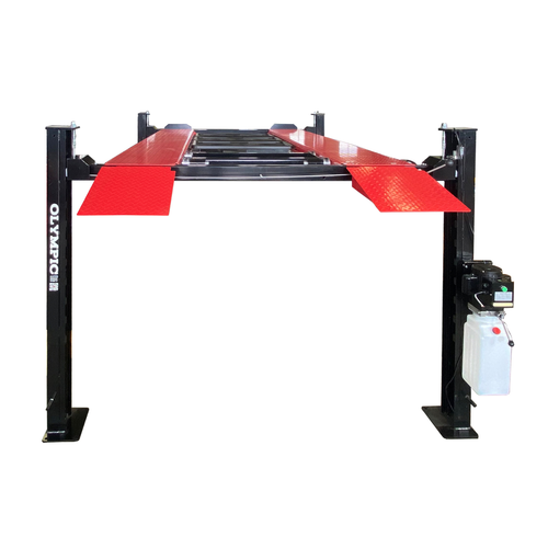 "The "Little Buddy" Compact Portable 6,000 lb. Maintenance & Storage Lift / 96.57″ W X 173″ L / 10-Year Warranty / SHIPS FREE!