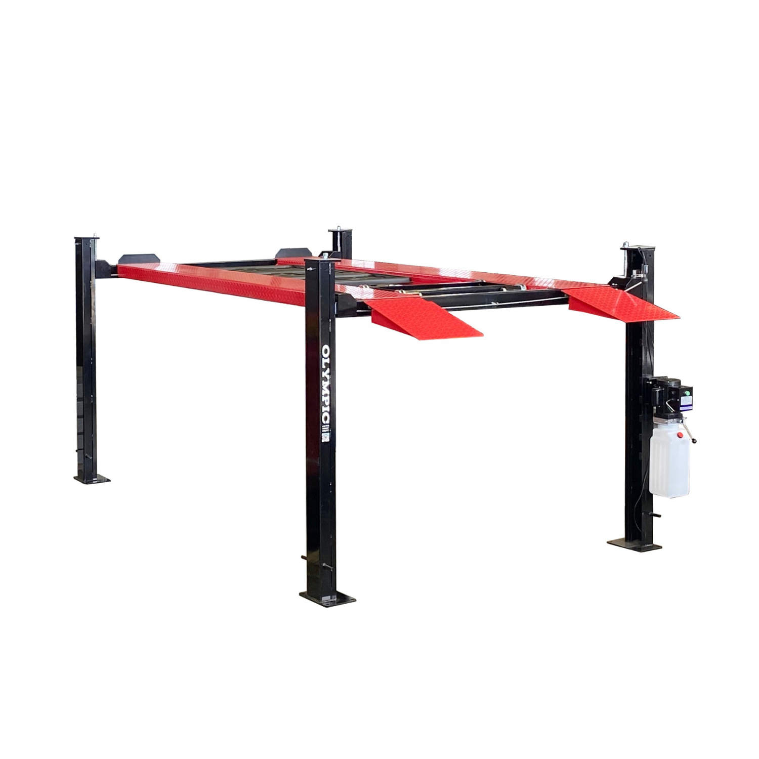 "The "Little Buddy" Compact Portable 6,000 lb. Maintenance & Storage Lift / 96.57″ W X 173″ L / 10-Year Warranty / SHIPS FREE!