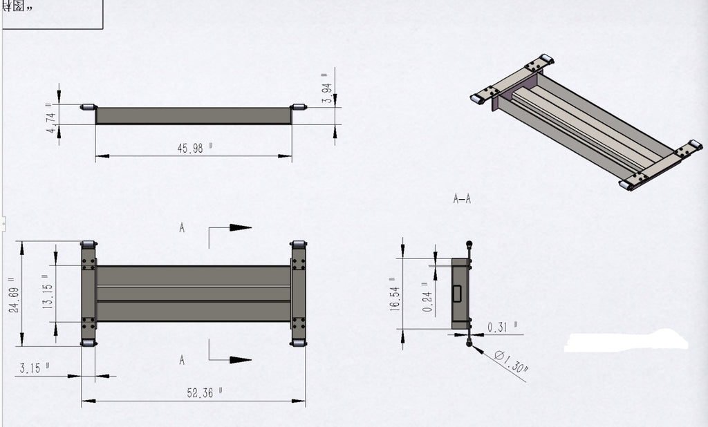 Model: XL-10RJT Olympic Rolling Jack & Tool Tray (4PXL-10 & HDMBL-10)